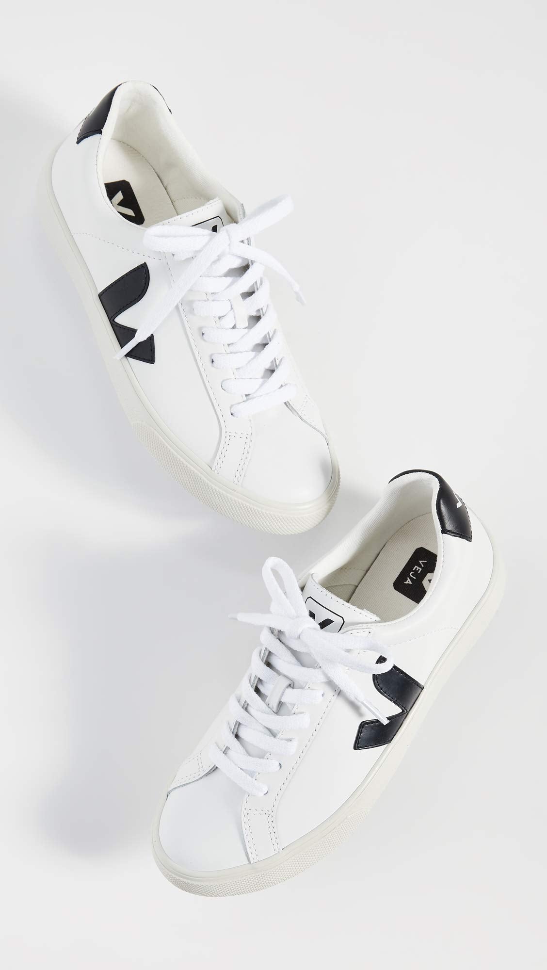 Veja Women's Esplar Logo Sneakers, Extra White/Black