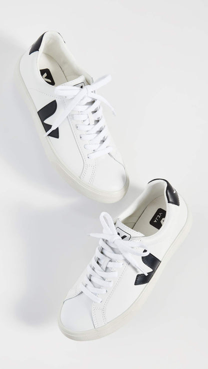 Veja Women's Esplar Logo Sneakers, Extra White/Black