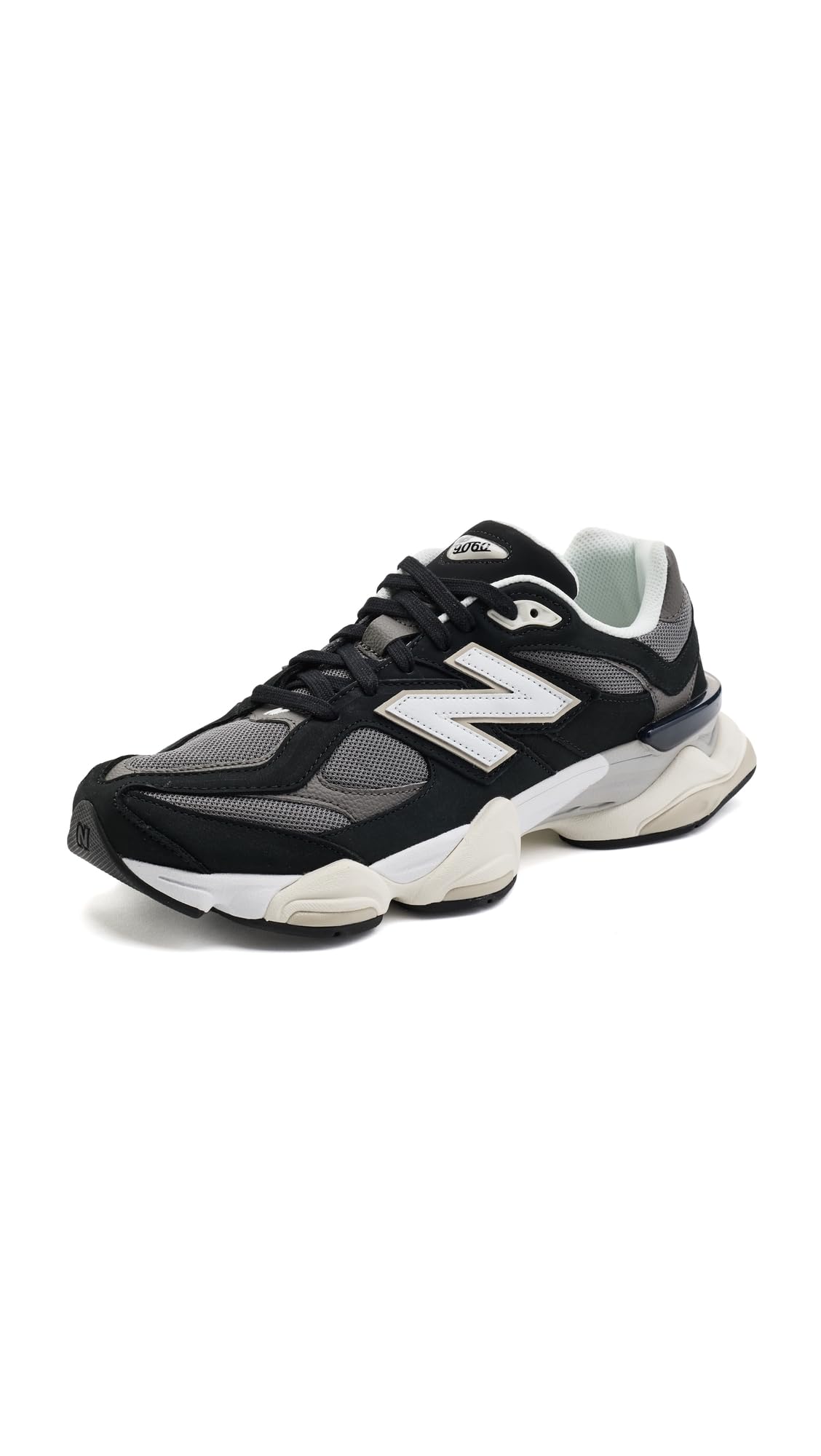 New Balance Men's 9060 Sneakers, Black/Grey