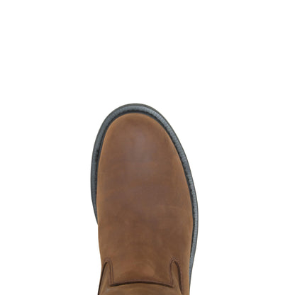 WOLVERINE mens DD Work Wellington Dark Brown 12 XW US