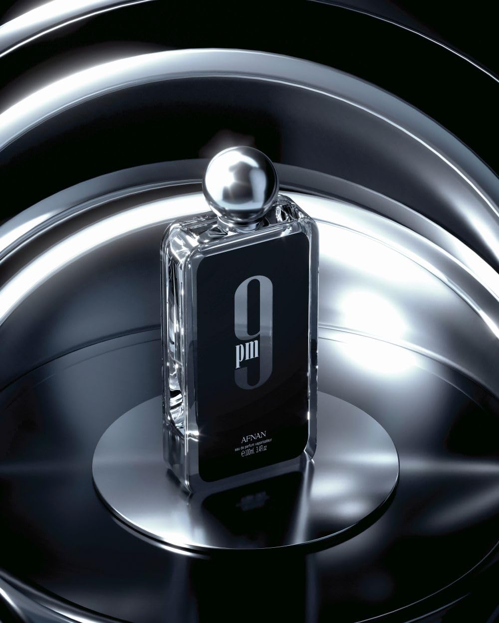 Afnan Perfume 9 PM para Hombre (3.4 Fl. Oz)