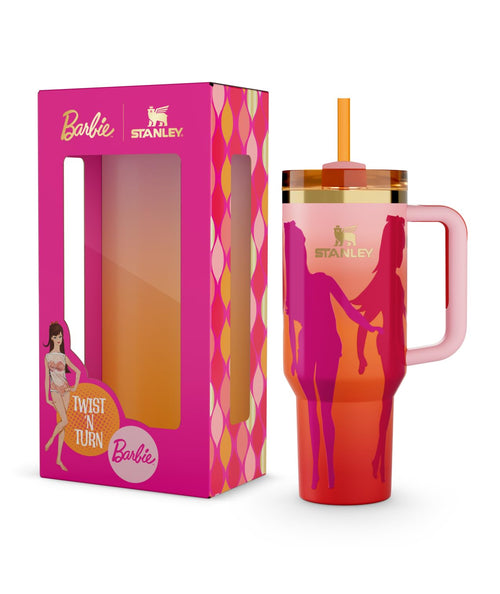 STANLEY Vaso Quencher de 40 oz Edición Barbie™ ('60s Twist 'N Turn)