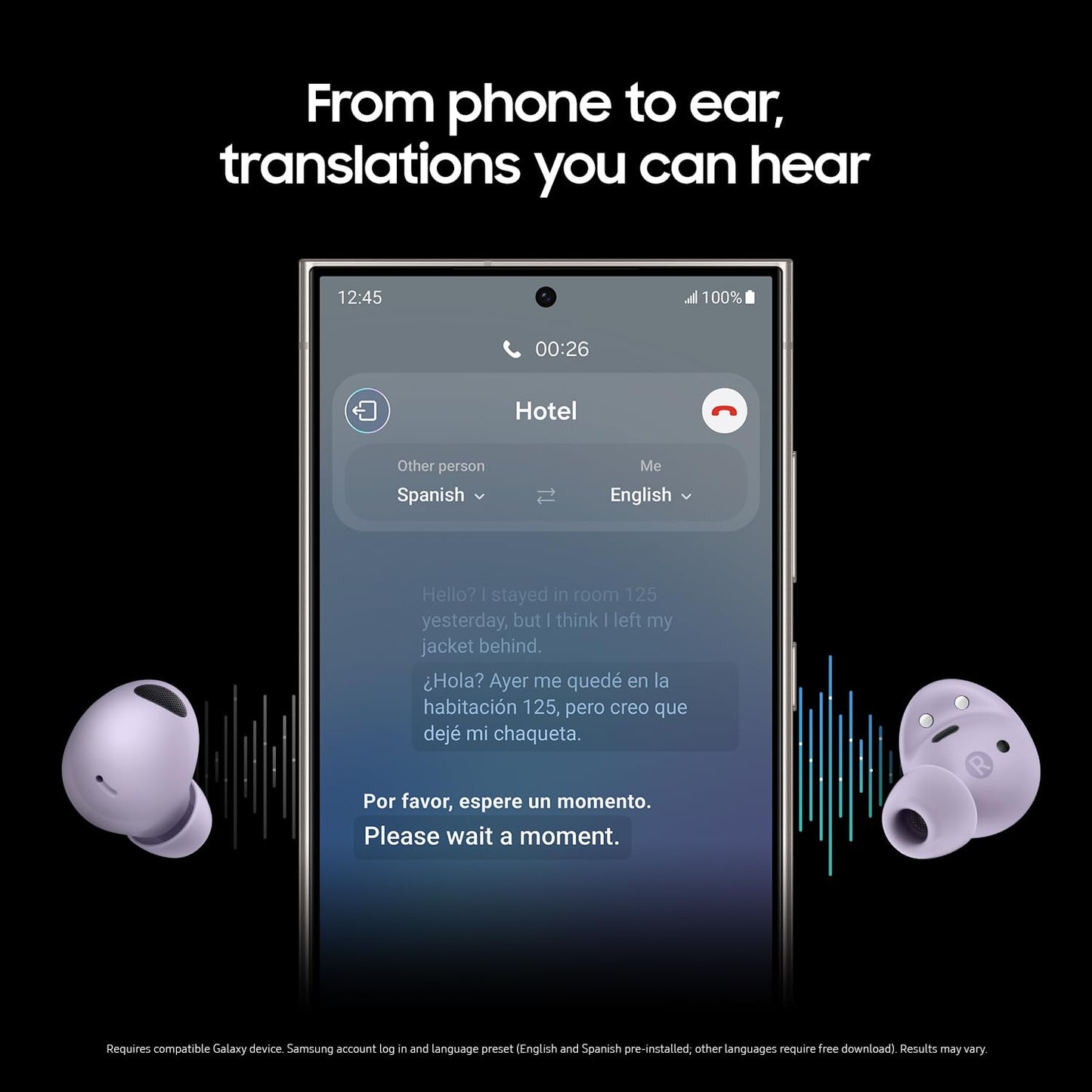 SAMSUNG Galaxy Buds 2 Pro True Wireless Bluetooth Earbuds w/ Noise Cancelling, Hi-Fi Sound, 360 Audio, Comfort Ear Fit, HD Voice, Conversation Mode, IPX7 Water Resistant, Graphite (Renewed)