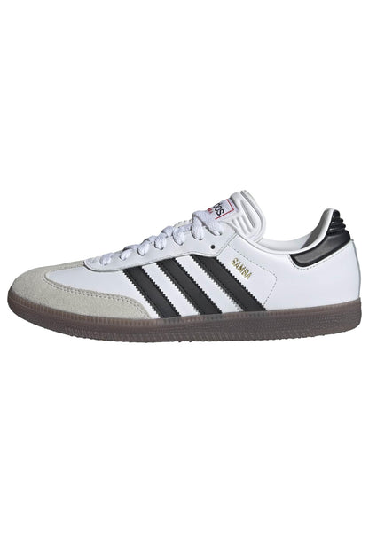 Adidas Unisex-Adult Samba Indoor, White/Black/Vivid Red