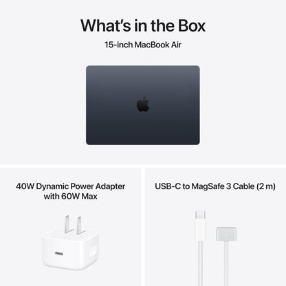 Apple Computadora Portátil MacBook Air 15" 2026 (1TB / Midnight)
