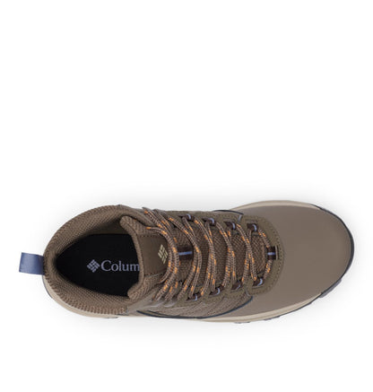Columbia Womens Transverse Waterproof Hiking Boot, Mud/New Moon