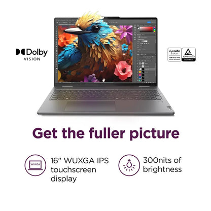 Lenovo Yoga 7i Laptop 2 en 1 (16" FHD+ 2K / Storm Grey)