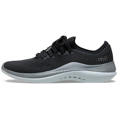 Crocs Zapatillas LiteRide 360 Pacer para Mujer (Talla 6 / Negro y Gris)