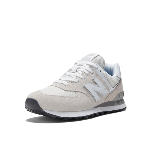 New Balance Men's 574 Core Sneaker, Nimbus Cloud/White