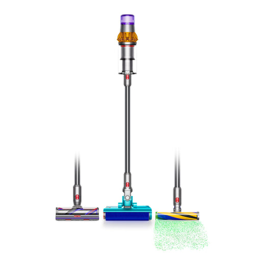 Dyson Aspiradora de Seco y Húmedo V15s Detect Submarine (Amarillo/Níquel)