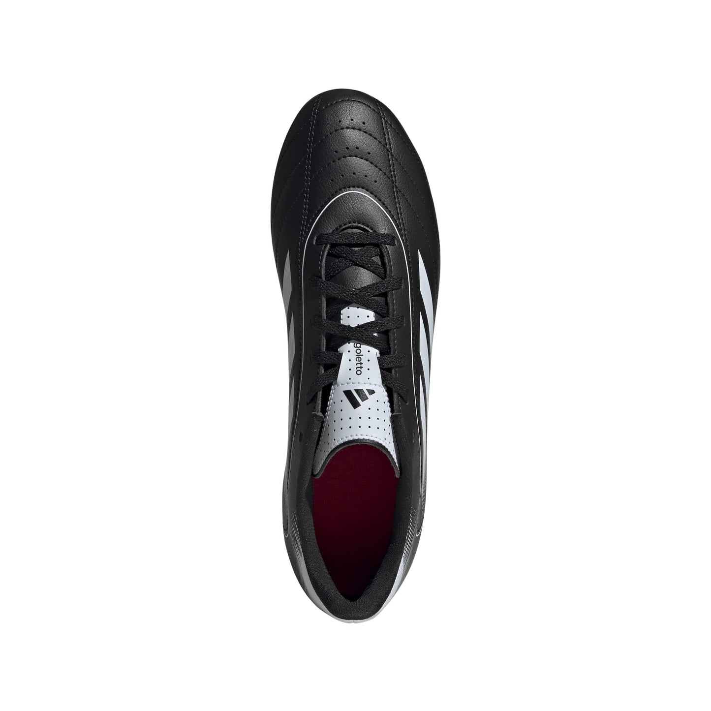 Adidas Unisex-Adult Goletto IX Firm Ground/Multi Ground Soccer, Black/White/Better Scarlet