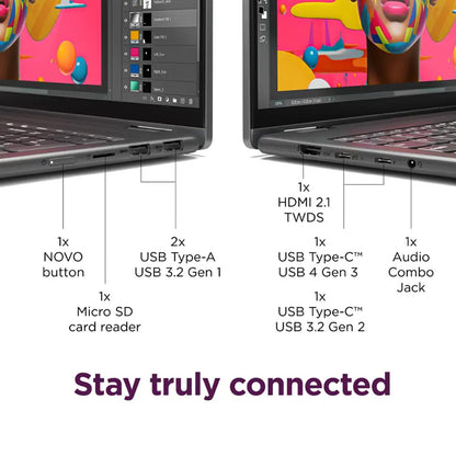 Lenovo Yoga 7i Laptop 2 en 1 (16" FHD+ 2K / Storm Grey)