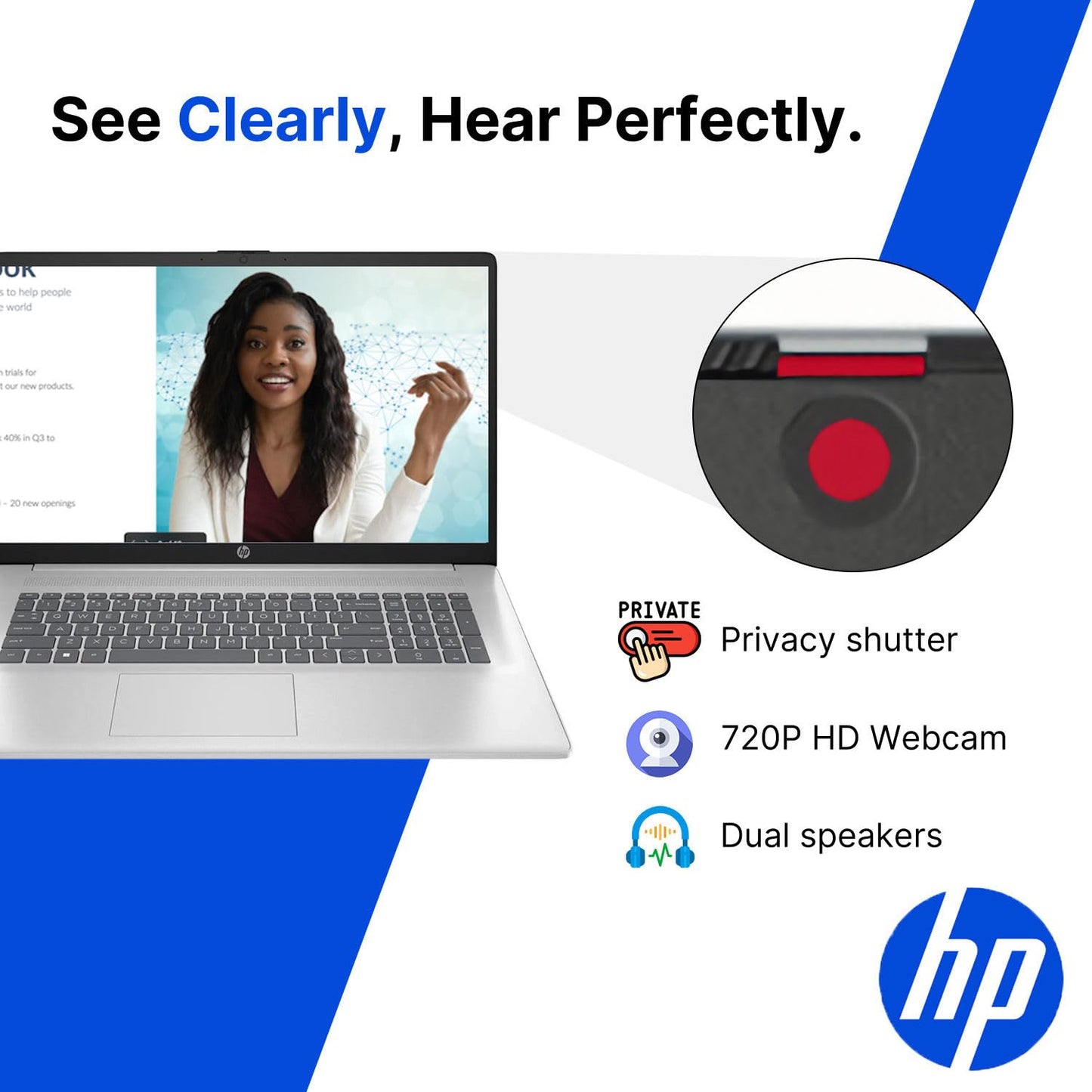 HP Laptop Táctil Pavilion 15.6" (256GB / Wi-Fi 6)
