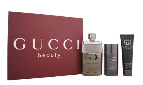 Gucci Guilty Pour Homme EDT Set de 3 Piezas