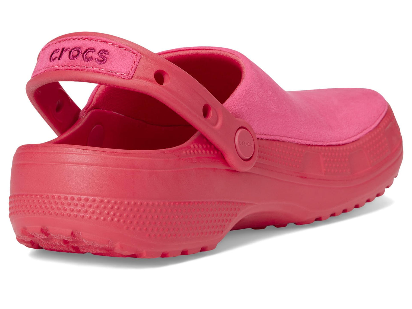 Crocs Unisex Classic Crafted Canvas Clogs Digital Raspberry Velvet