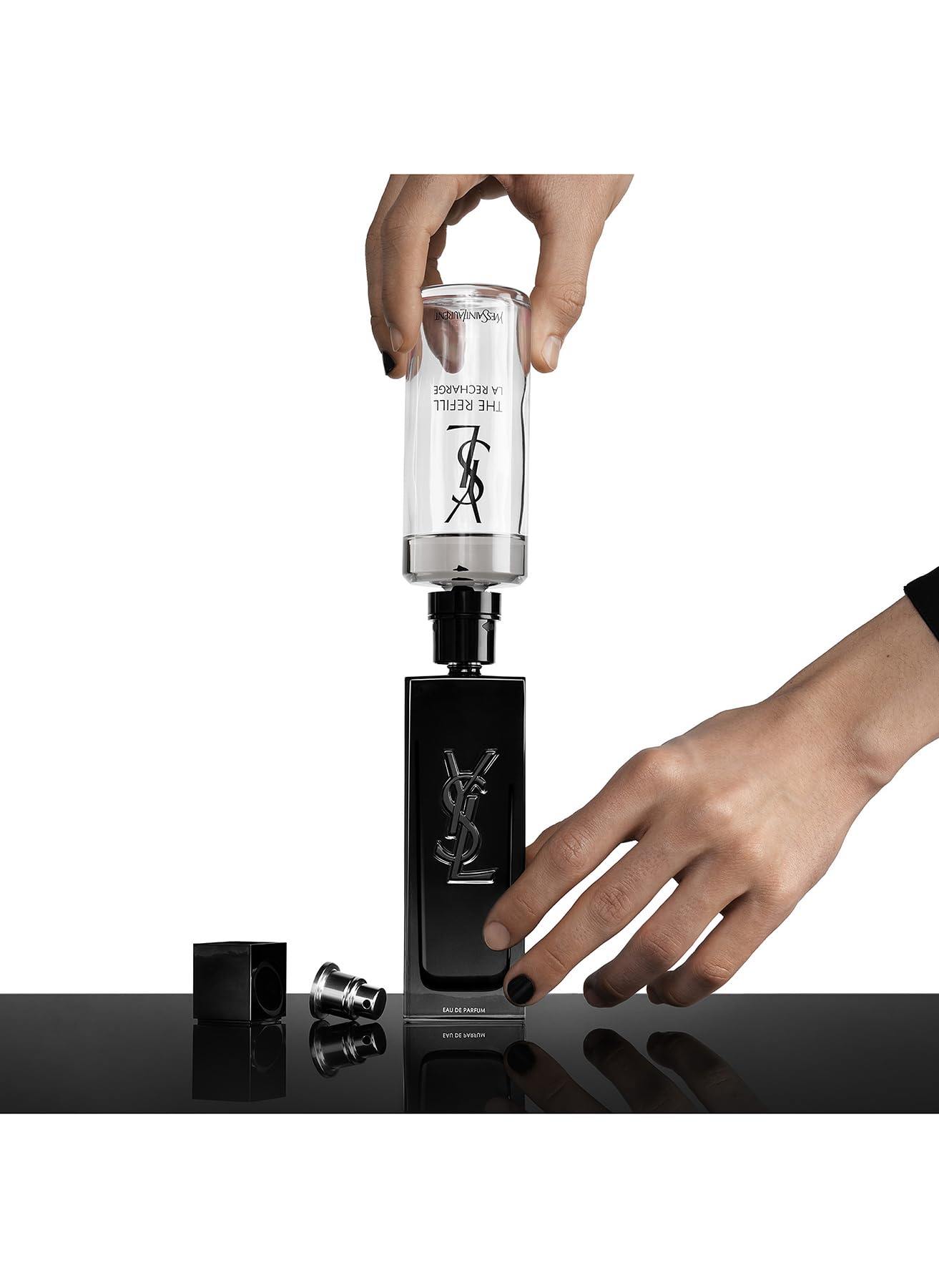 Yves Saint Laurent Myslf para Hombre (2 oz / EDP Spray Recargable)