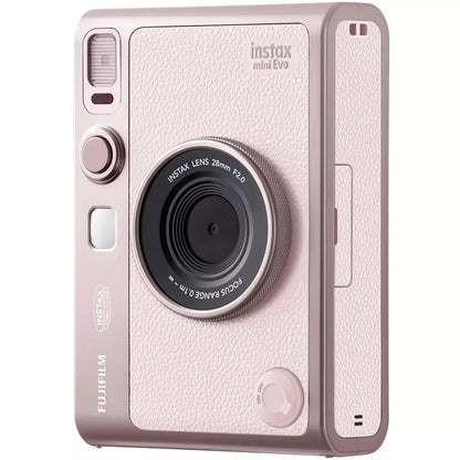 Fujifilm Cámara Instantánea Híbrida Instax Mini EVO (Pink)