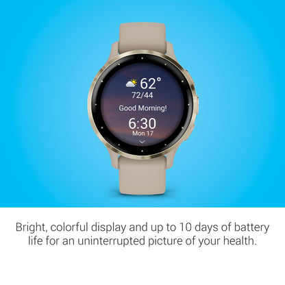 Reloj Inteligente Garmin Venu 3S de 41mm (Gris Francés)