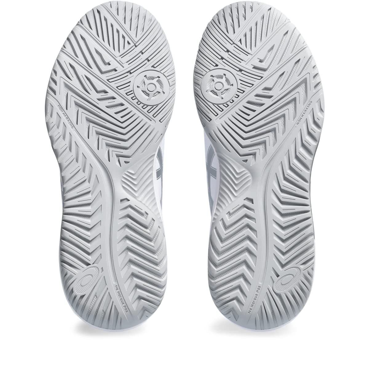 ASICS Women's Gel-Dedicate 8 Tennis Shoes, White/Pure Silver