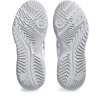 ASICS Women's Gel-Dedicate 8 Tennis Shoes, White/Pure Silver