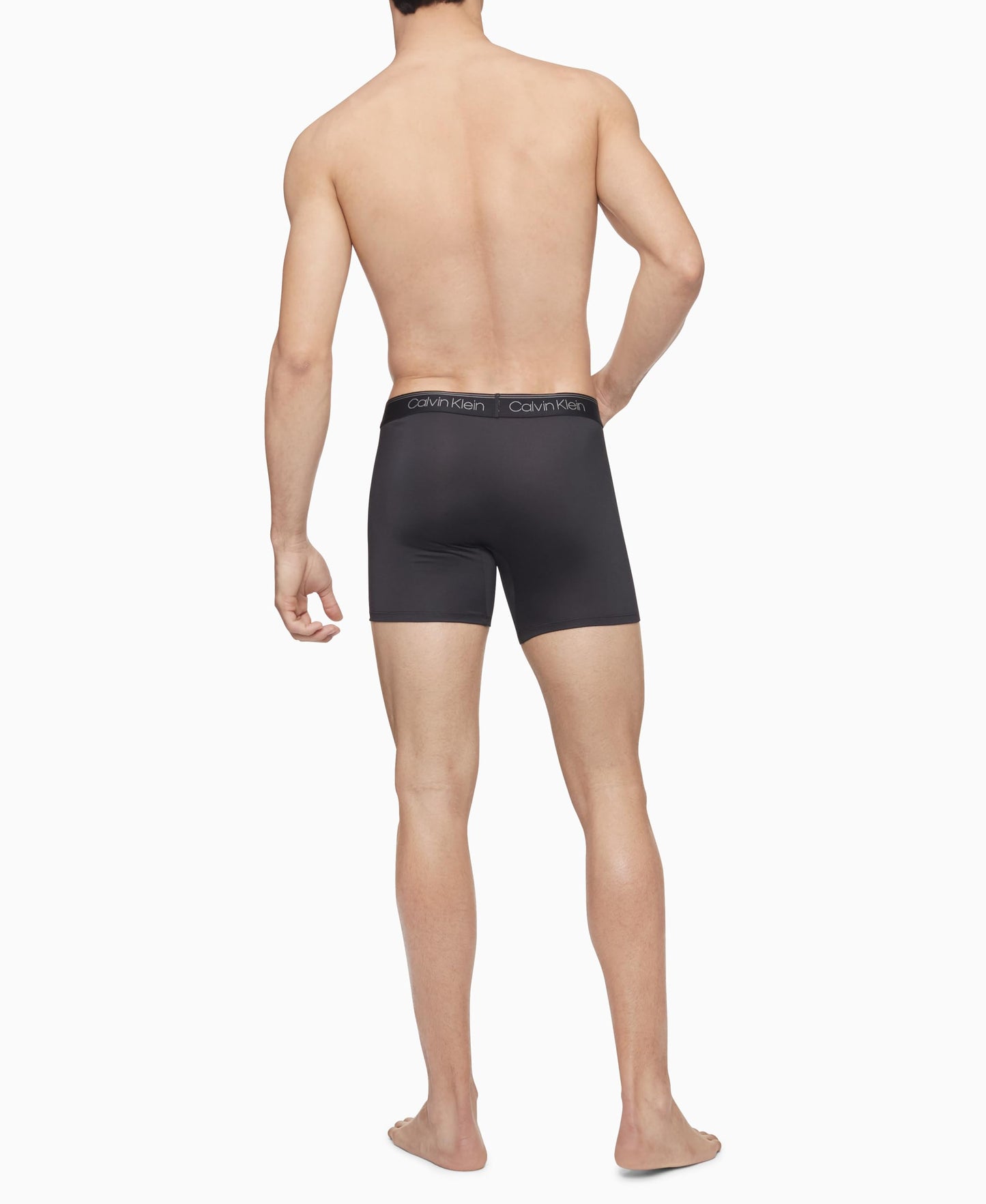 Calvin Klein Calzoncillos Bóxer Micro Stretch para Hombre (Negro / Talla L / Paquete de 3)