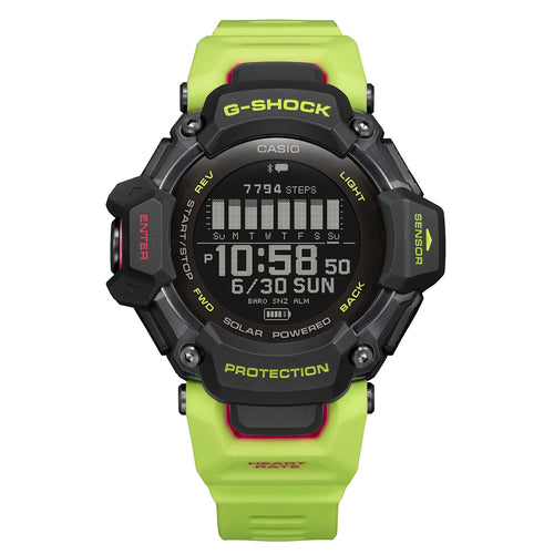 Casio Reloj G-Shock Move Serie GBD-H2000 (Negro y Amarillo)