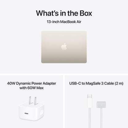 Apple Computadora Portátil MacBook Air 13" 2026 (512GB / Starlight)