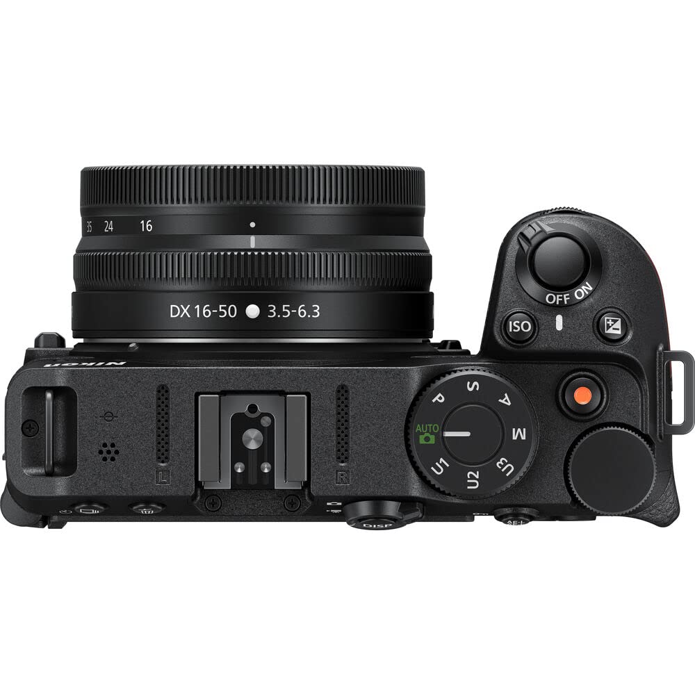Nikon Z30 Mirrorless Digital Camera with 16-50mm Lens (1749) Bundle with 64GB Extreme PRO Card + EN-EL25 Extra Battery + Corel Photo Software + Camera Bag + Cleaning Kit + More