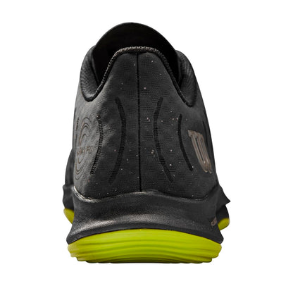 WILSON Hurakn Pro Men's Padel Shoe - Black/Lime Green/Falcon