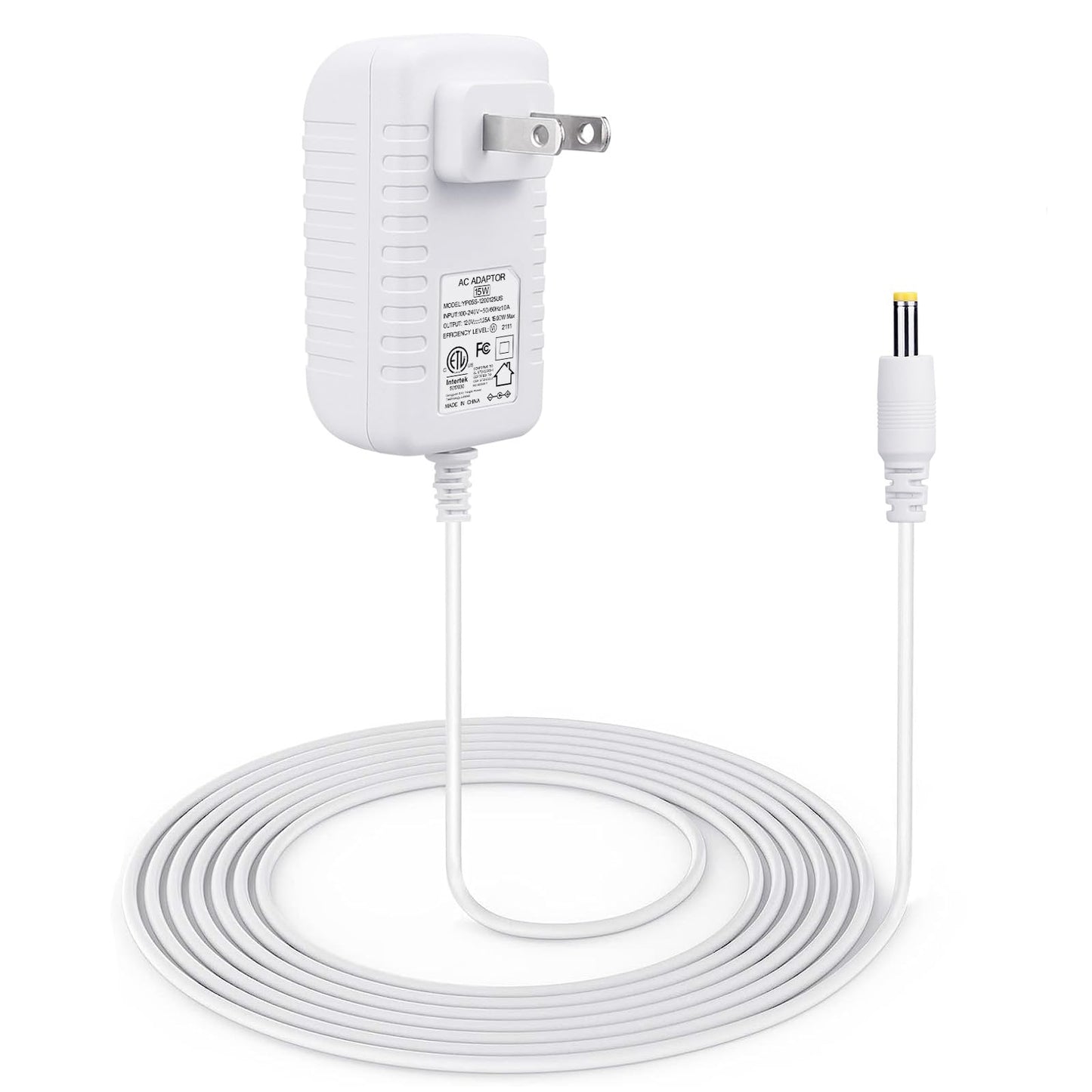 Adaptador de Corriente de 15W (5ft / Blanco)
