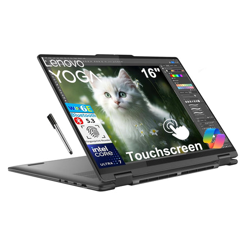 Lenovo Yoga 7i Laptop 2 en 1 (16" FHD+ 2K / Storm Grey)