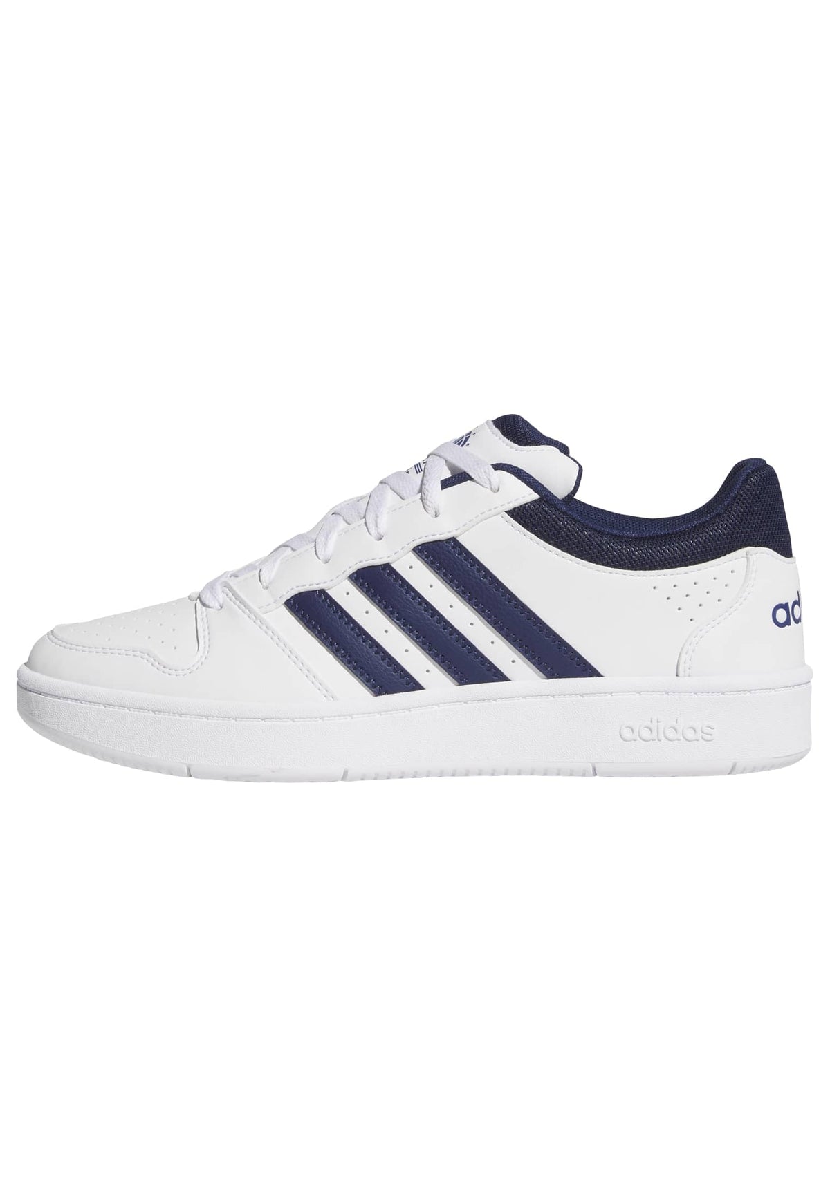 adidas Men's Hoops Classic, White/Dark Blue/Orbit Grey