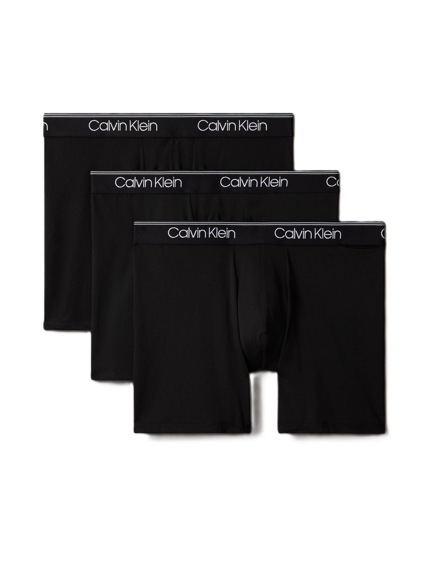 Calvin Klein Calzoncillos Bóxer Micro Stretch para Hombre (Negro / Talla L / Paquete de 3)
