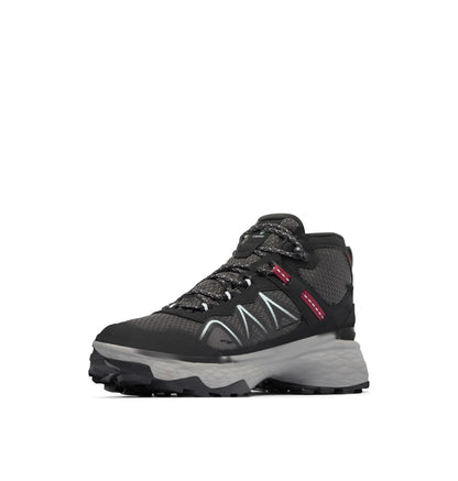 Columbia Womens Peakfreak Rush Mid Outdry, Dark Grey/Deep Madeira