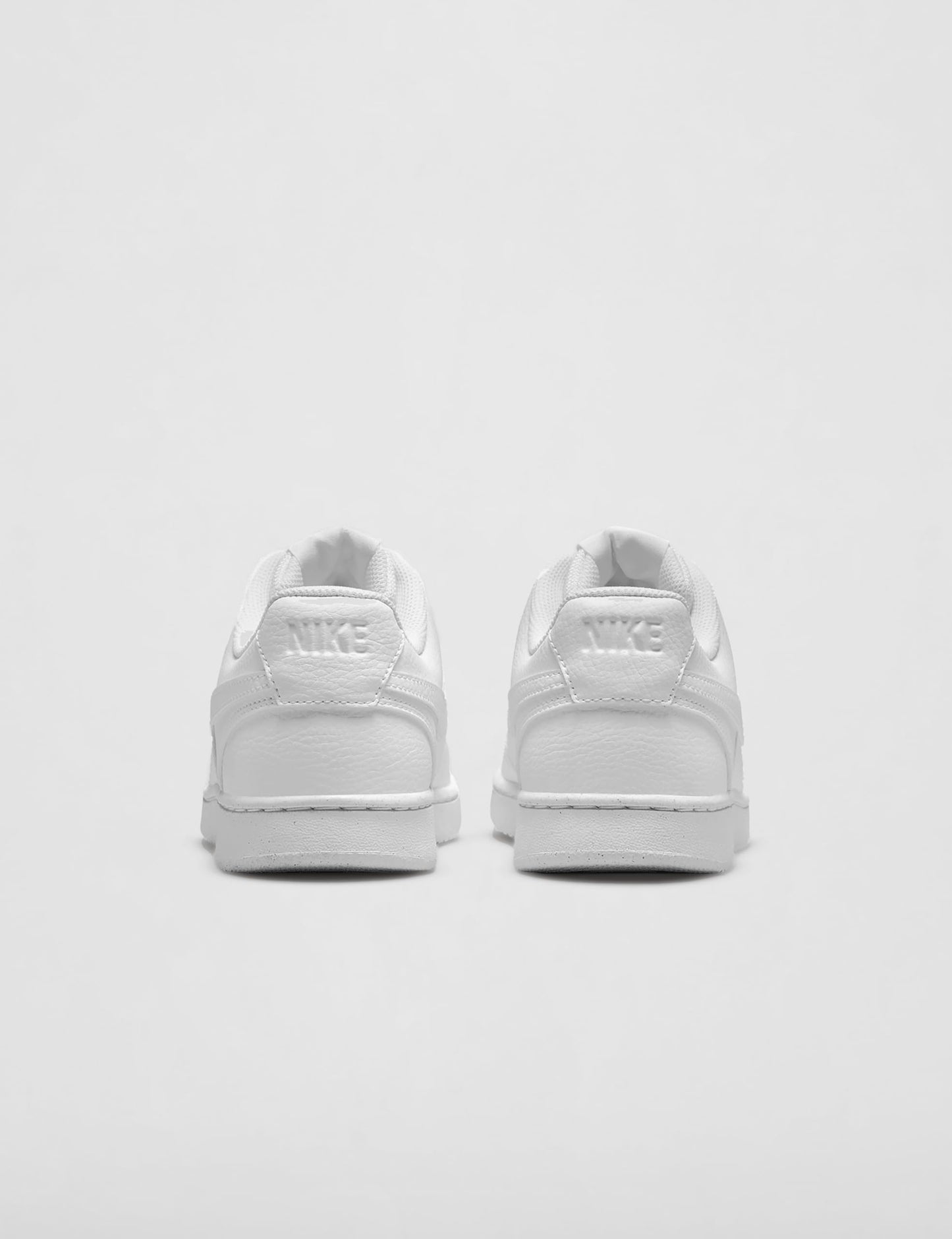 Nike Women's Court Vision Low Next Nature Shoes, White/White-White