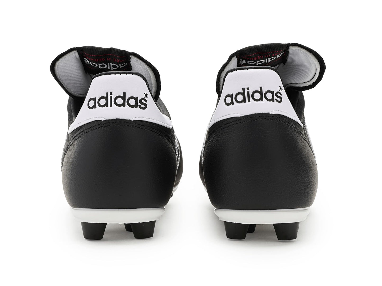 adidas Men's Copa Mundial Firm Ground, Black/White/Silver Metallic