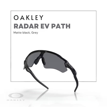 Oakley Lentes de Sol Radar EV Path OO9208 (Negro Mate / 38MM)