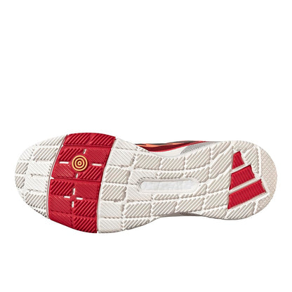 adidas Mens Crazyquick Boost Padel Sneakers Shoes - Orange - Size