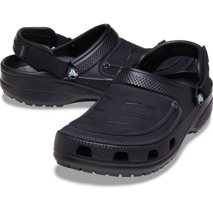 Crocs Men's Yukon Vista II LiteRide Clogs, Black/Slate Grey