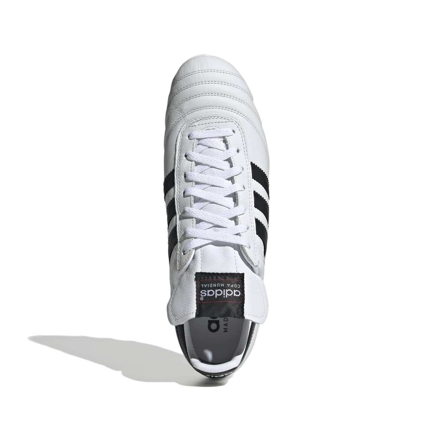 adidas Men's Copa Mundial Firm Ground, White/Black/Gold Metallic