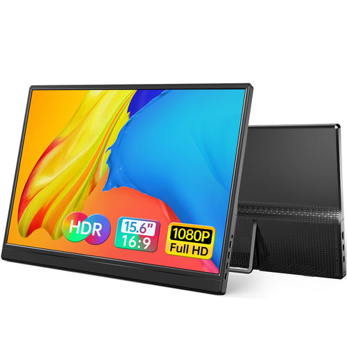 Yxk Monitor Portátil de Viaje 15.6 Pulgadas 1080P 60Hz (Marco Cero)
