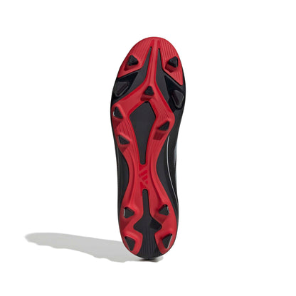 Adidas Unisex-Adult Goletto IX Firm Ground/Multi Ground Soccer, Black/White/Better Scarlet