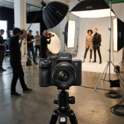 Sony a7 V Mirrorless Camera with 28-70mm Lens | Full-Frame E-Mount Sensor, Advanced Autofocus, & 4K Video Recording | Ideal for Photography, Video & Hybrid Creators + 64GB Card + Bag