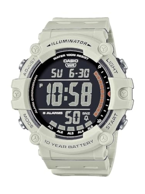 Casio Reloj Digital Chronograph Illuminator (Gris / AE1500WH-8B2V)