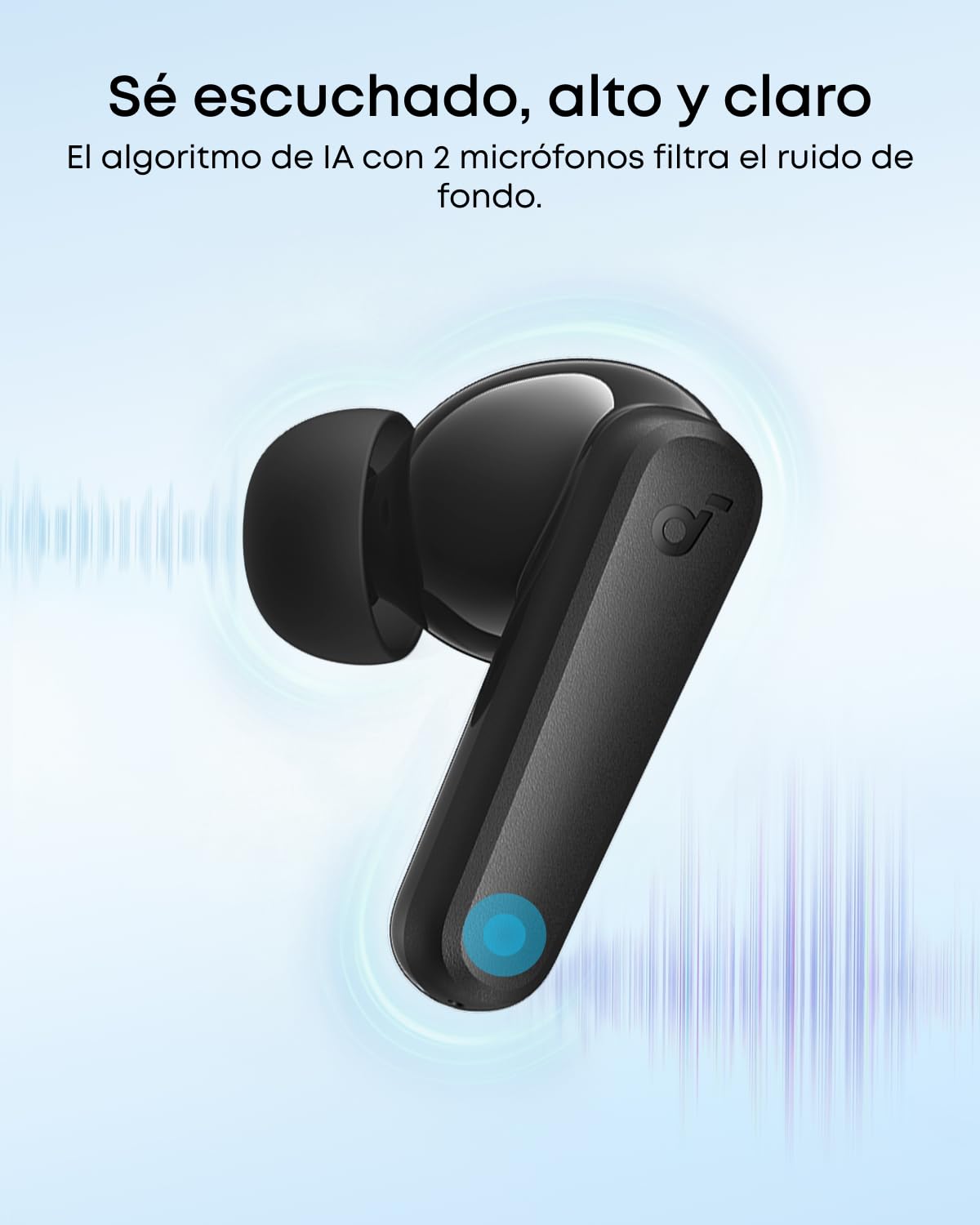 Soundcore by Anker P20i True Wireless Earbuds, 10mm Drivers with Big Bass, Bluetooth 5.3, 30H Long Playtime, Water-Resistant, 2 Mics for AI Clear Calls, 22 Preset EQs, Customization via App