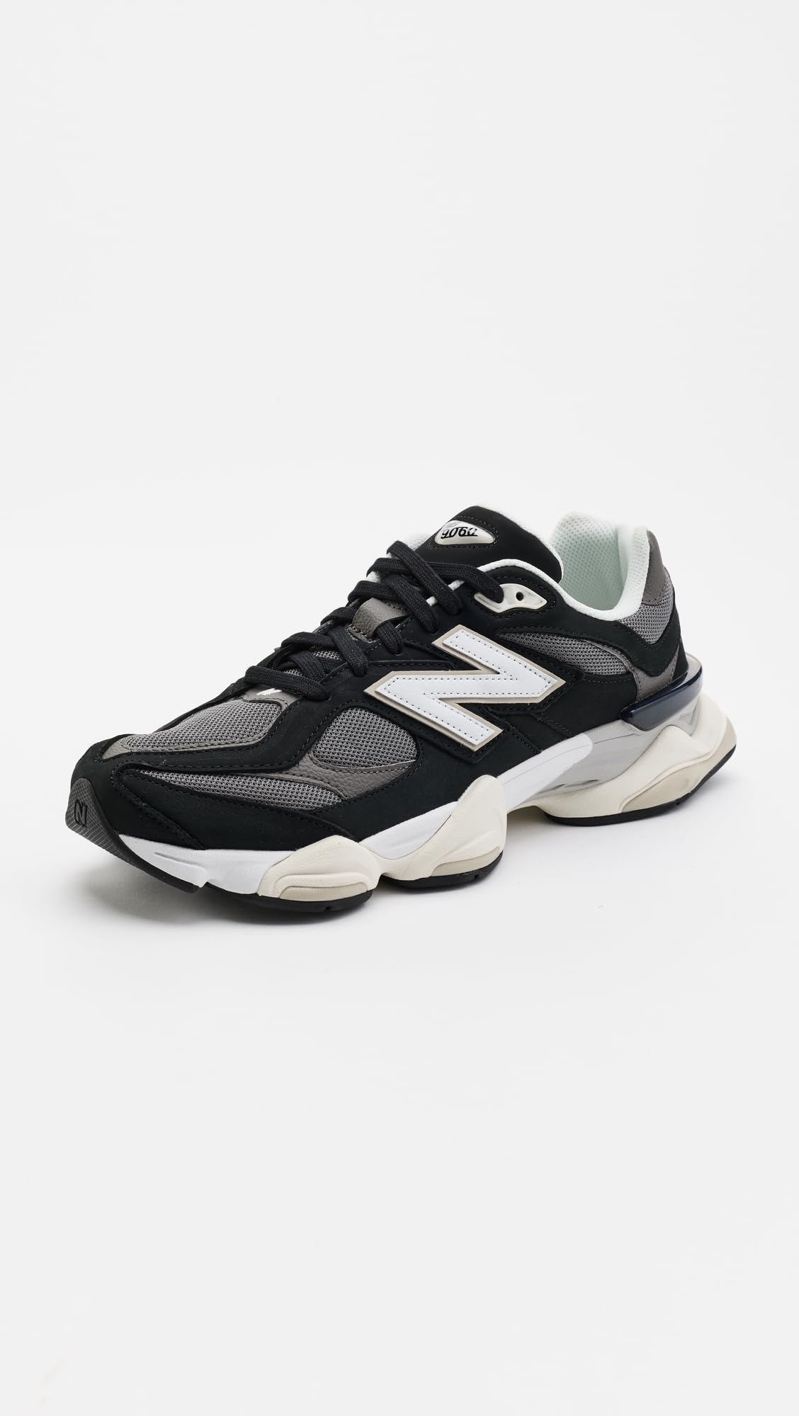 New Balance Men's 9060 Sneakers, Black/Grey