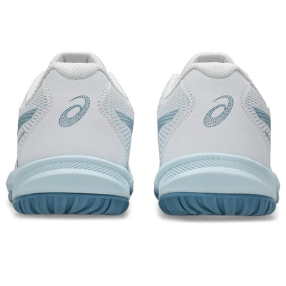 ASICS Men's Upcourt 6 Volleyball Shoes, White/SABA Blue