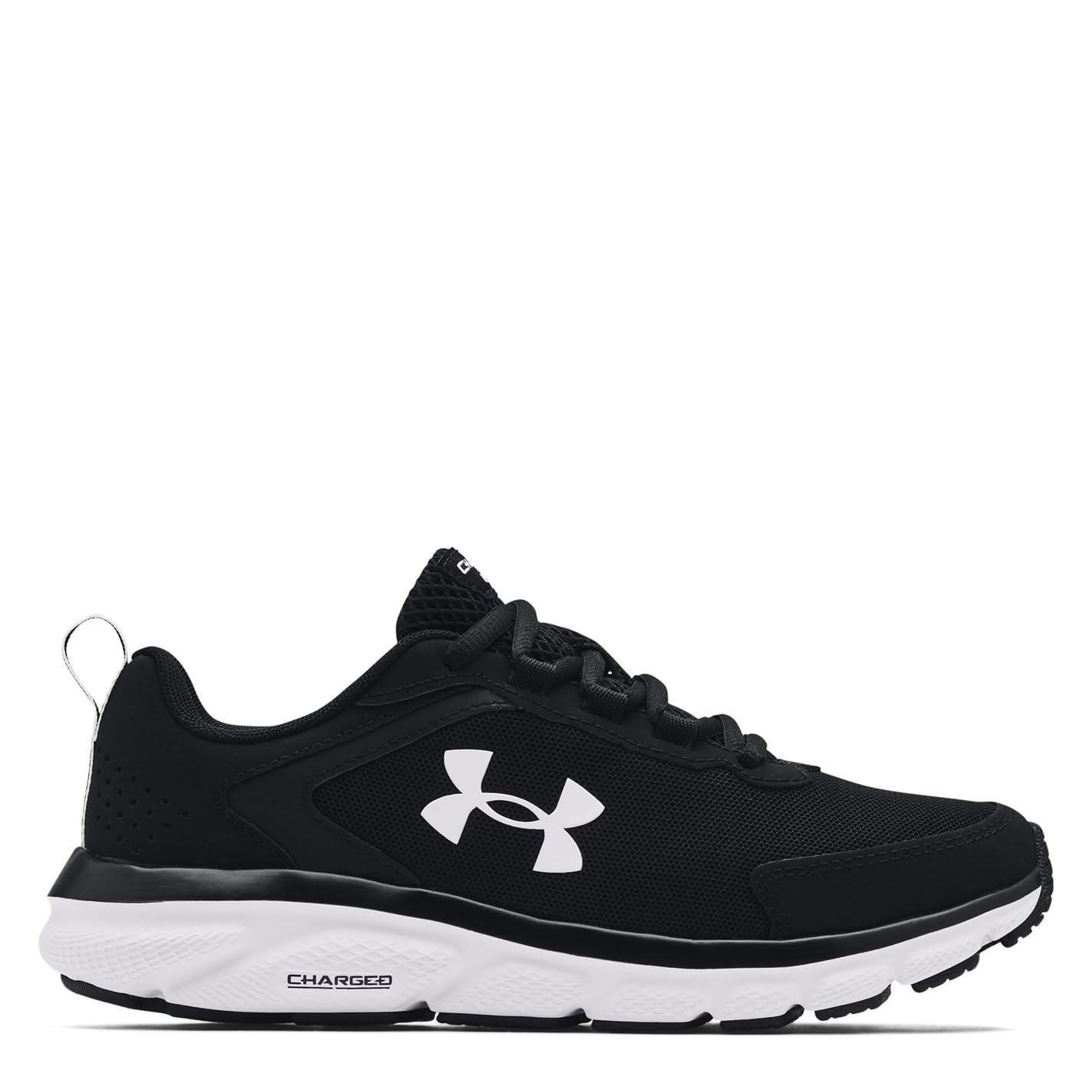 Under Armour Women's Charged Assert 9, Black/White