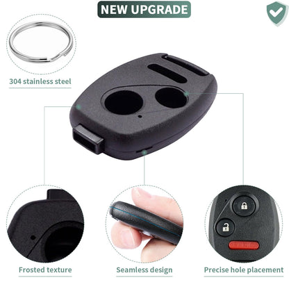 Funda para Llave Honda de Repuesto de 3 Botones (Paquete de 2)