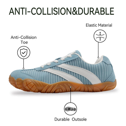 Barefoot Shoes Women Casual Sneakers, Wide Toe Box Shoes Women Zero Drop Barefoot Shoe Men, Minimalist Trail Running Shoe, Non-Slip Lightweight Breathable Comfortable Fashion Walking Hiking Shoes Unisex